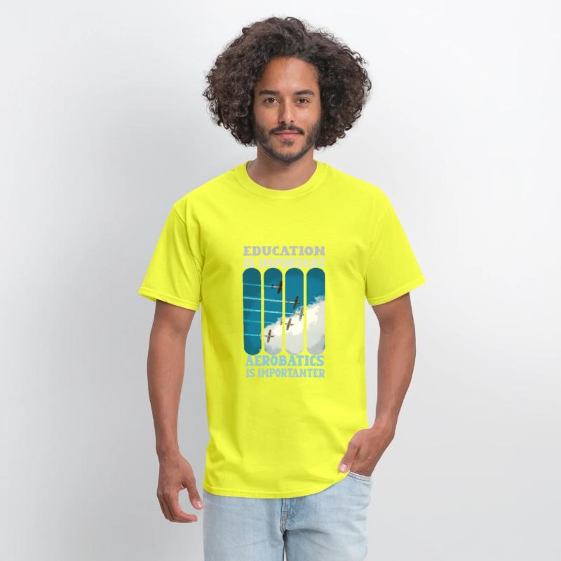 Education Is Important But Aerobatics Is Important