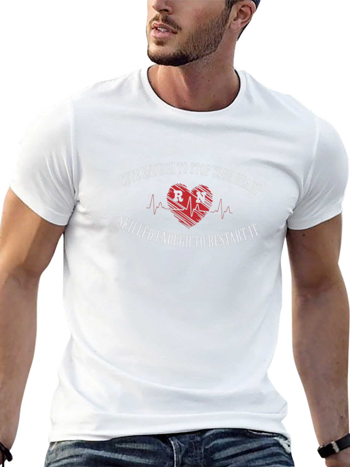 RN Heartbeat T-Shirt - Nurse Edition