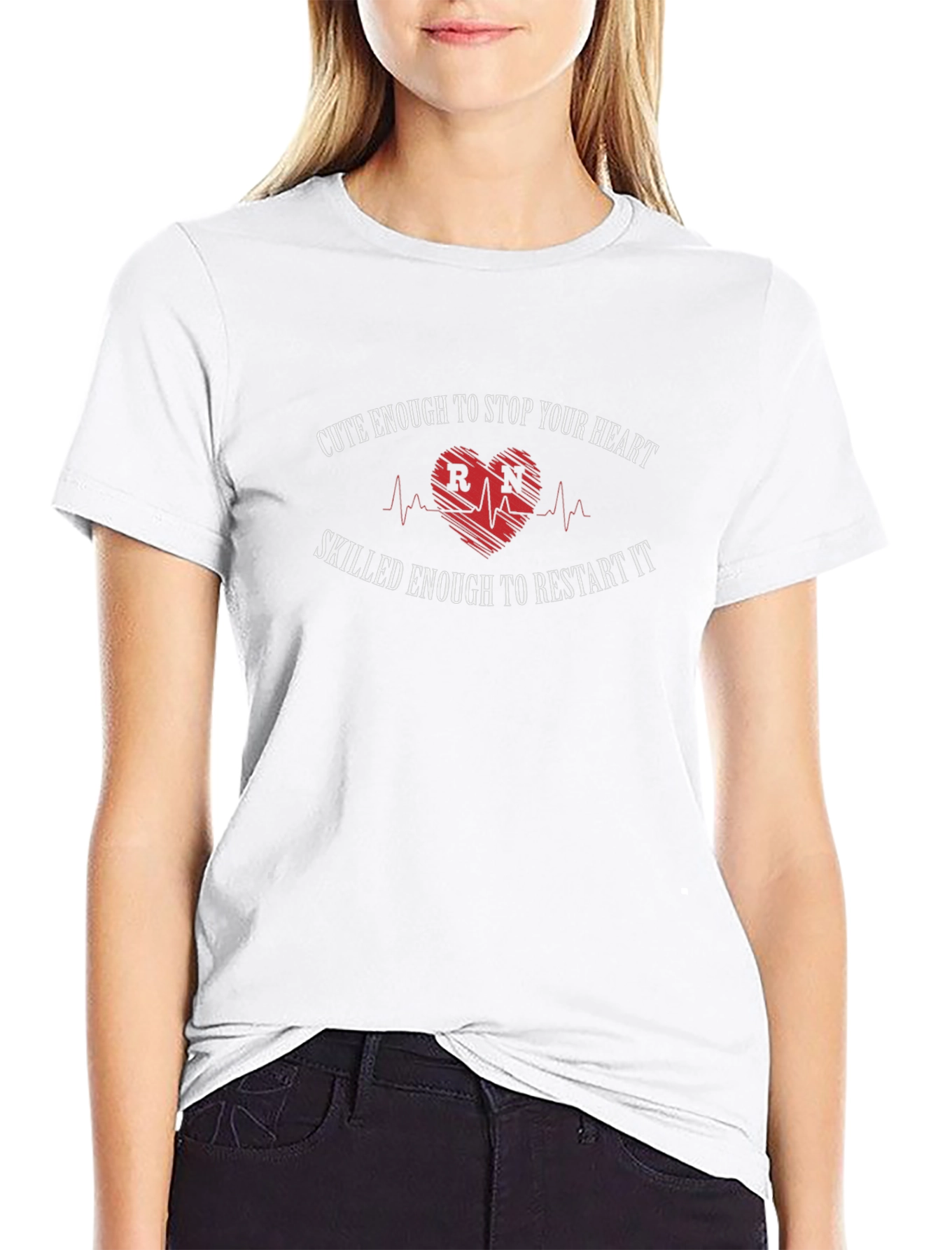 RN Heartbeat T-Shirt - Nurse Edition