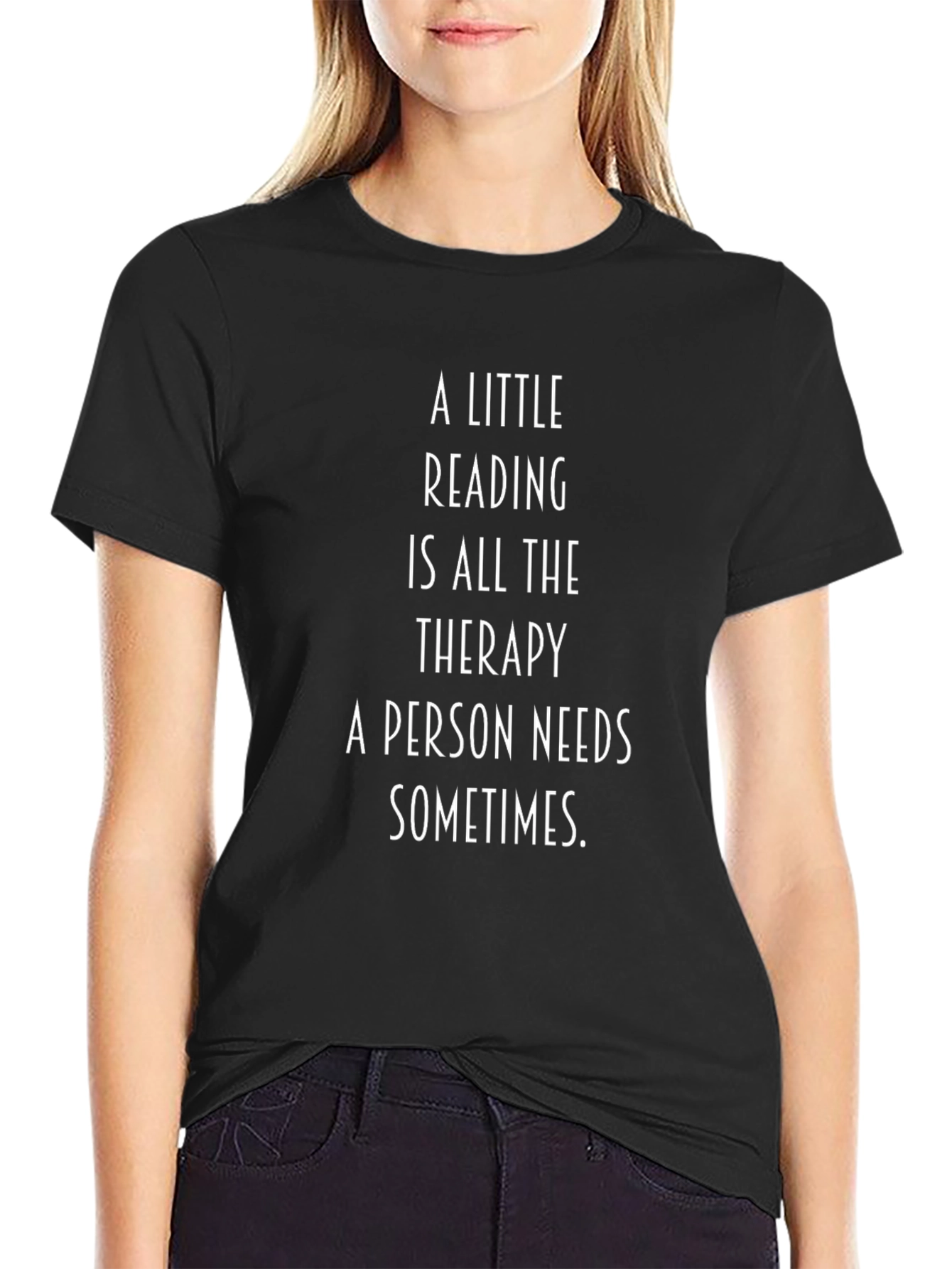 Reading is Therapy T-Shirt