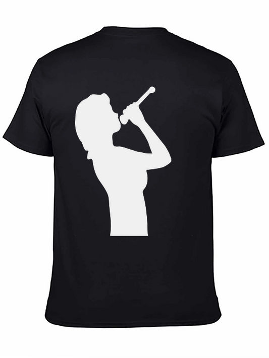 Silhouette Singer Graphic T-Shirt