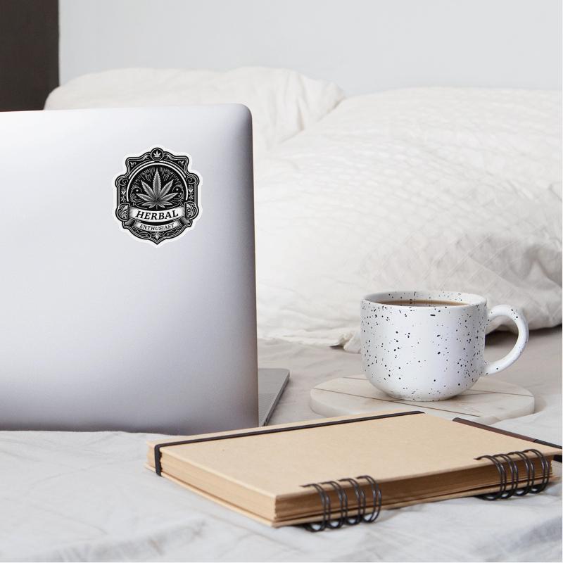 Elegant Herbal Enthusiast Badge