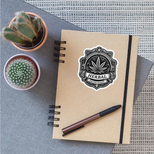Elegant Herbal Enthusiast Badge