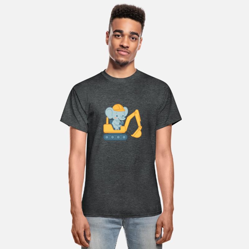 Elephant Excavator Cute Animal Construction Tru