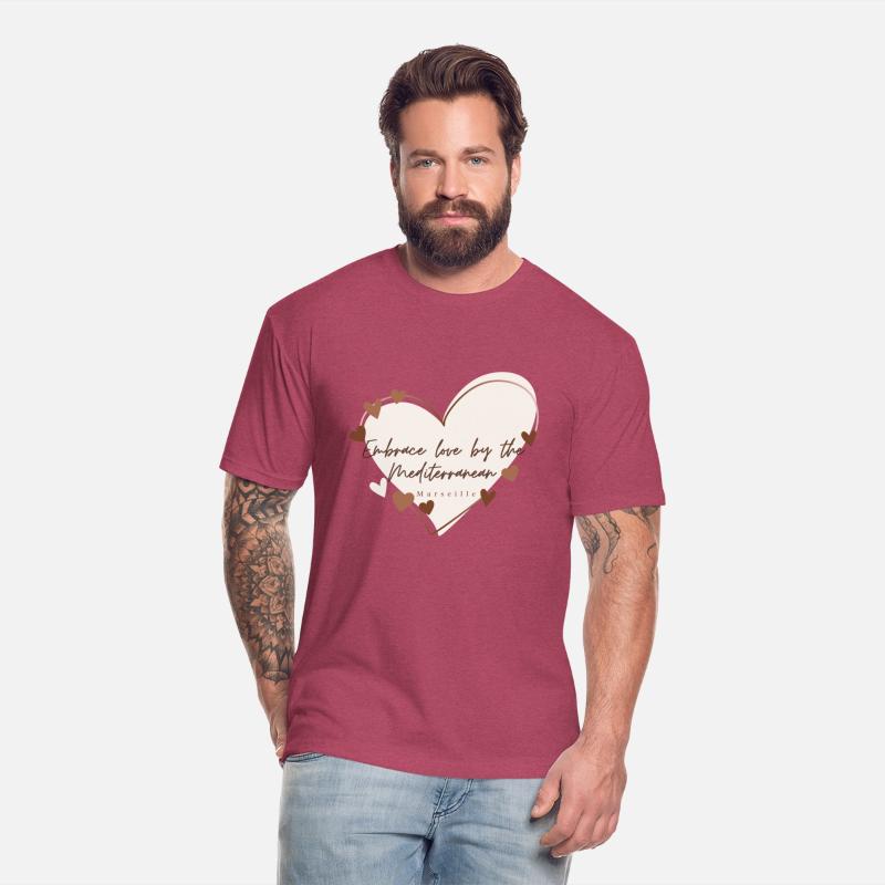 Embrace love by the Mediterranean