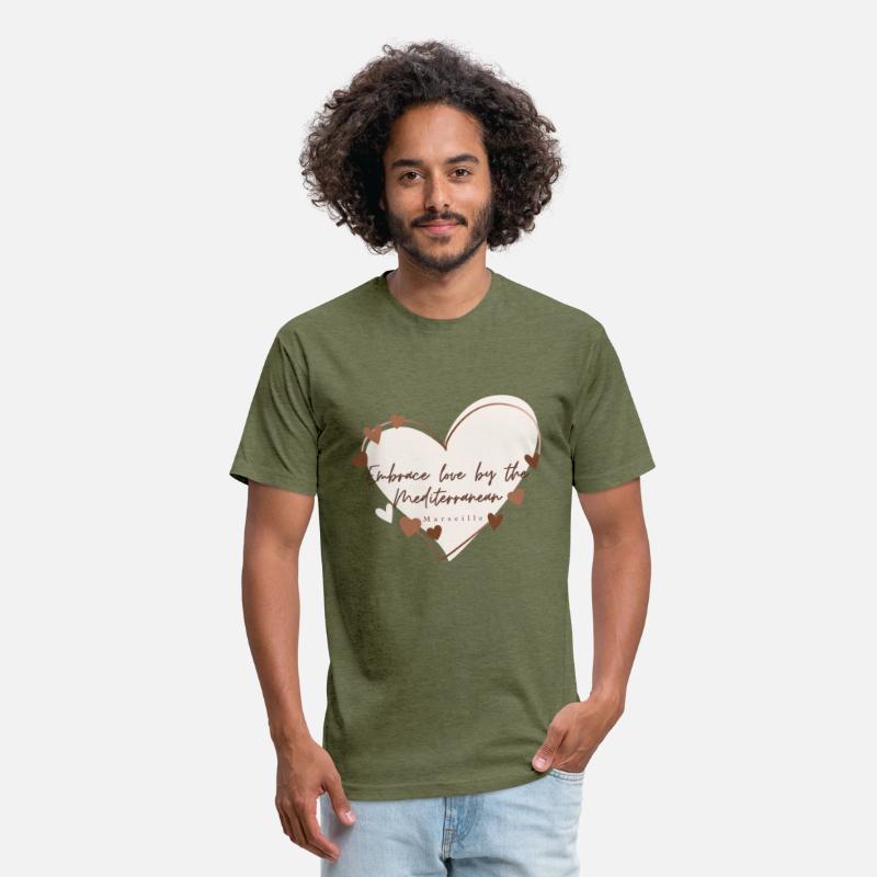 Embrace love by the Mediterranean