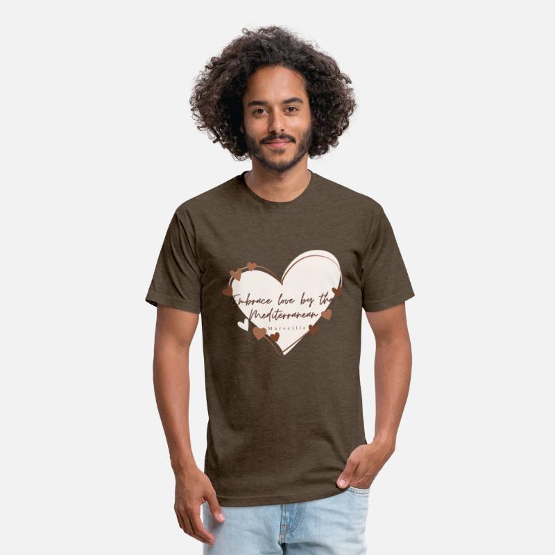 Embrace love by the Mediterranean