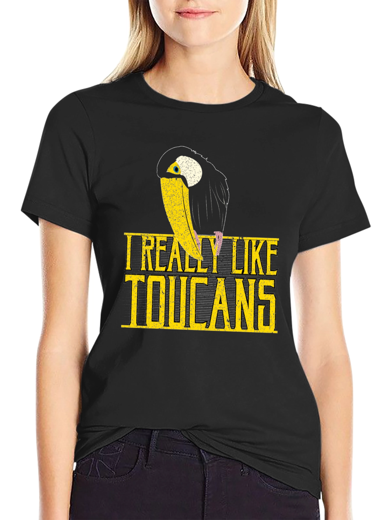 I Really Like Toucans Graphic Tee