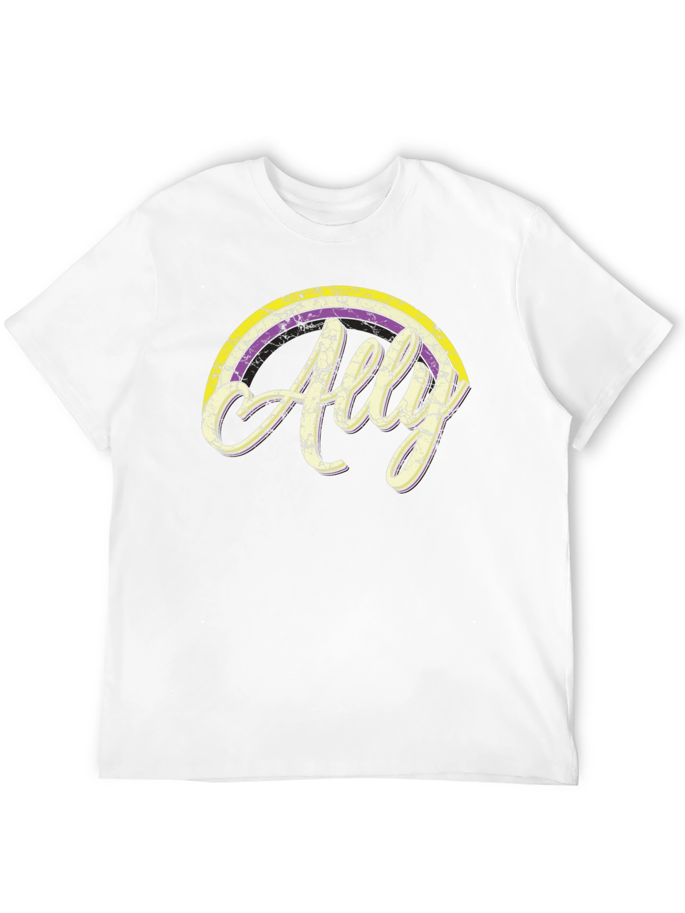 Ally Rainbow Graphic Tee