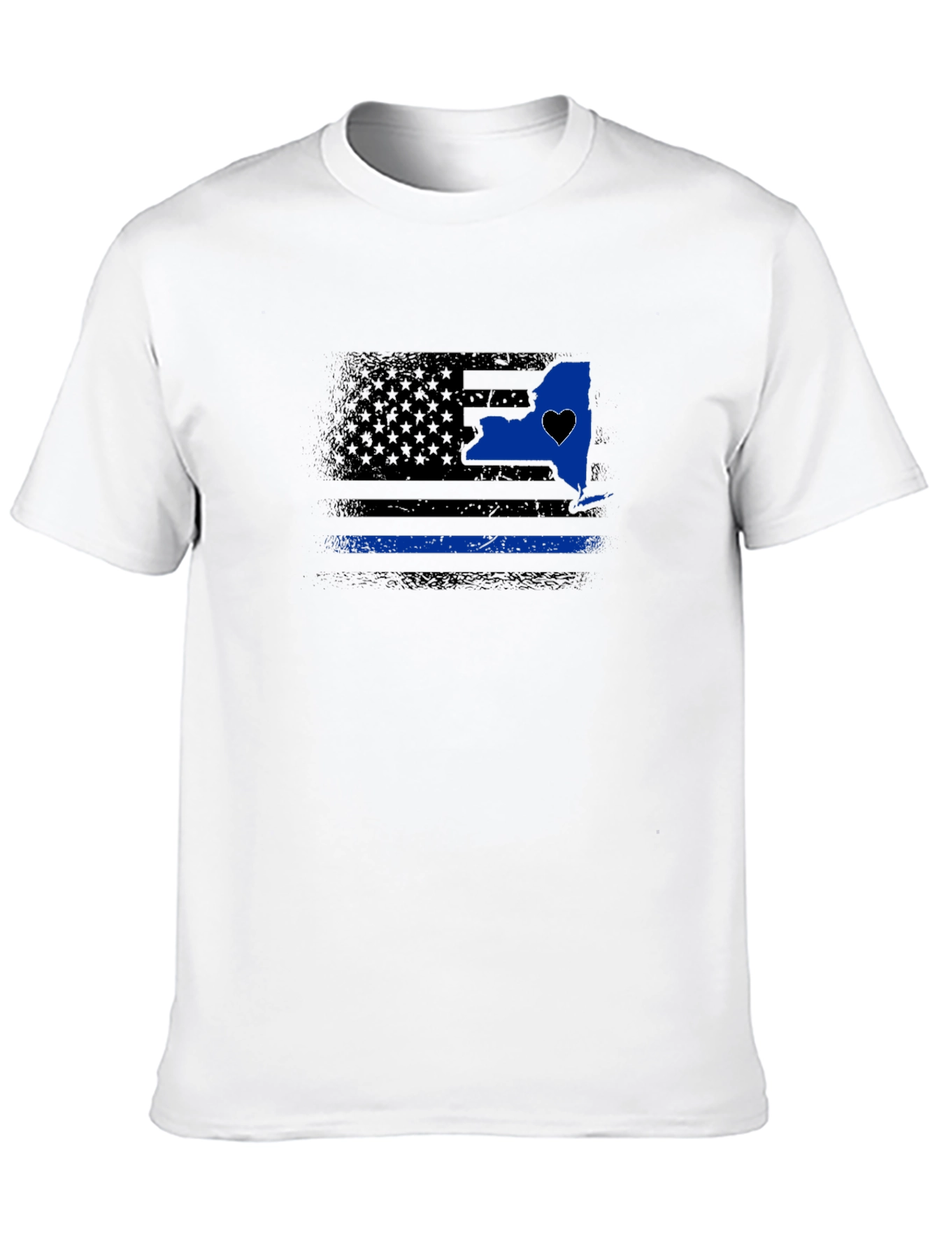 Thin Blue Line New York State T-Shirt