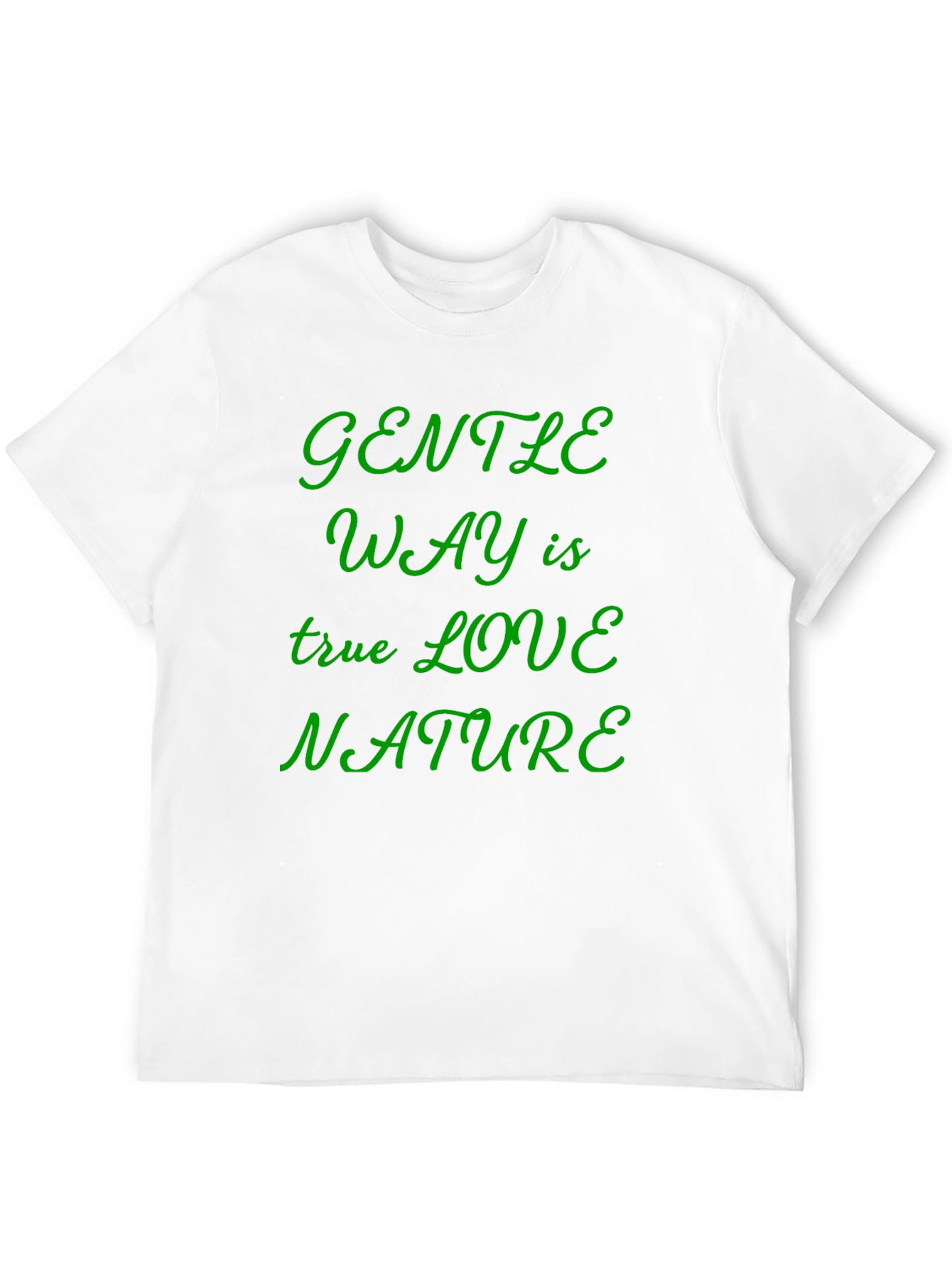 Gentle Way T-Shirt - Nature Lover Tee
