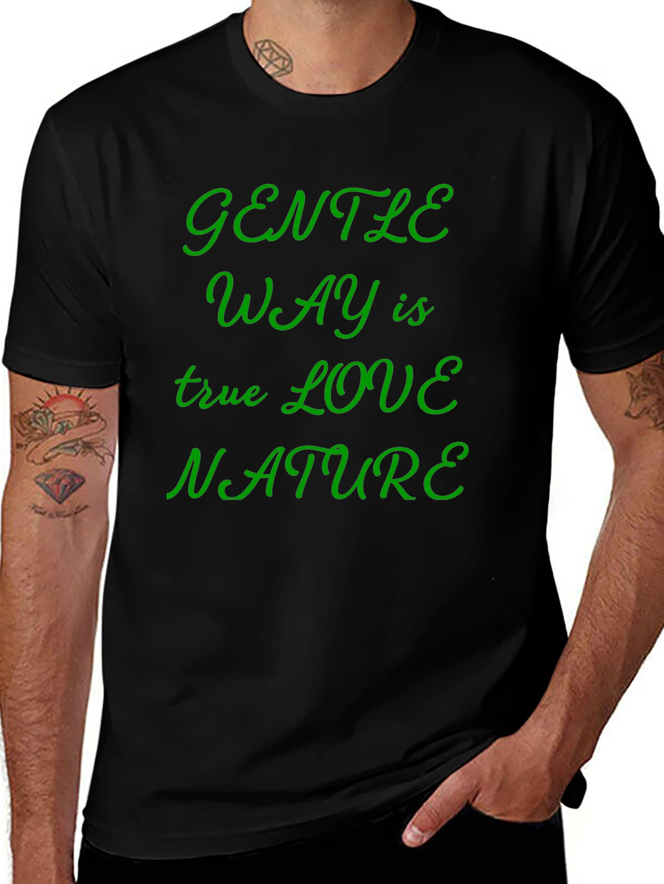 Gentle Way T-Shirt - Nature Lover Tee
