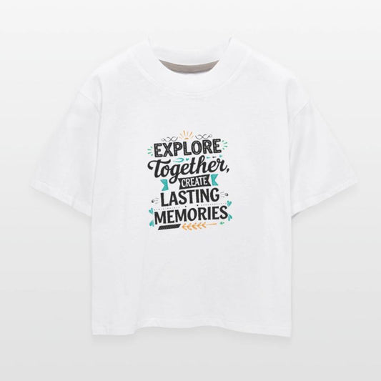 Explore Together adevnture travel quote text art