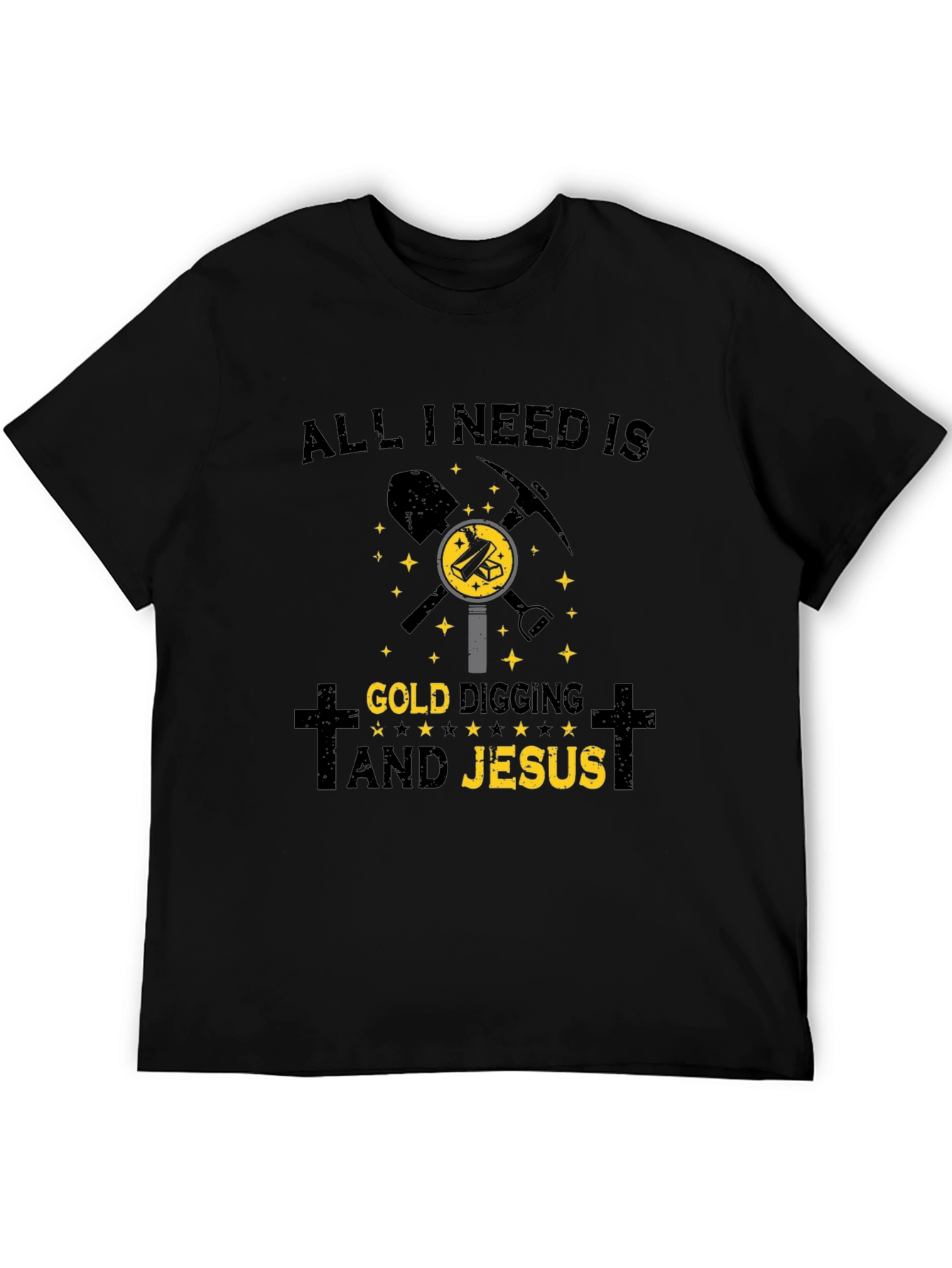 Gold Digging & Jesus T-Shirt - Christian Hobby Apparel