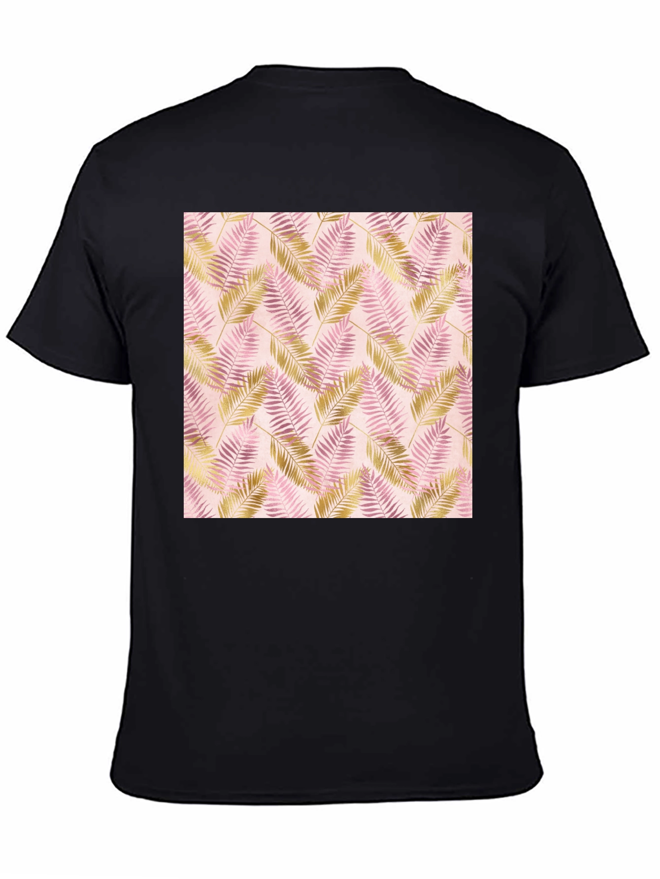 Tropical Leaves Print Tee - Stylish & Comfortable
