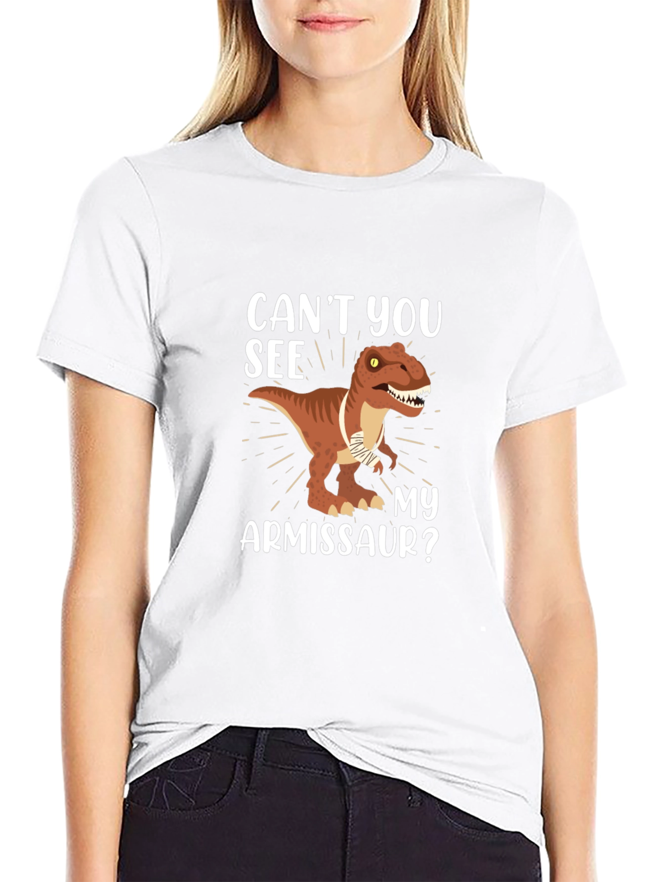Funny Dinosaur Armissaur T-Shirt