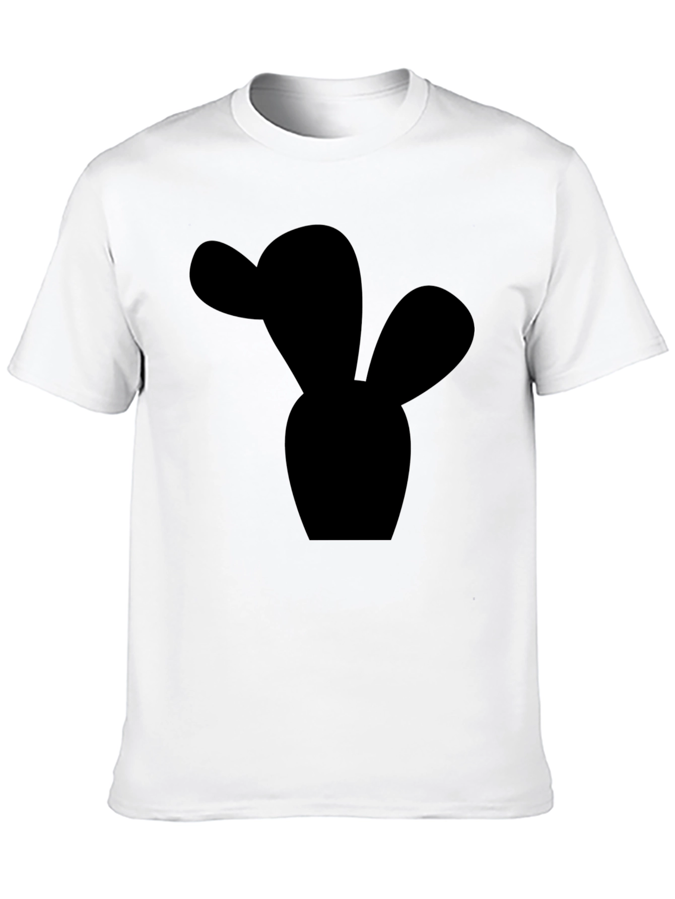 Cactus Silhouette Black T-Shirt