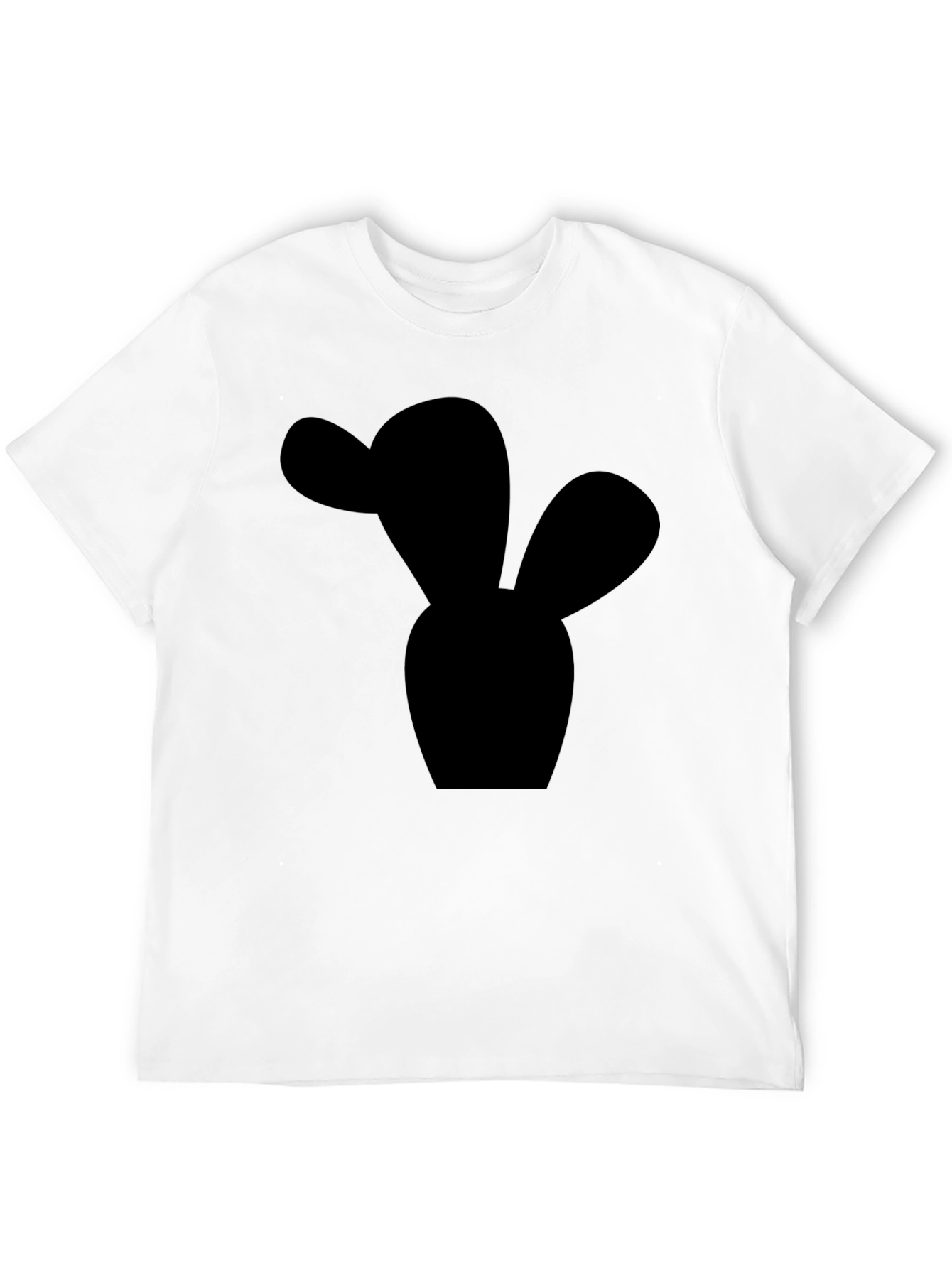 Cactus Silhouette Black T-Shirt