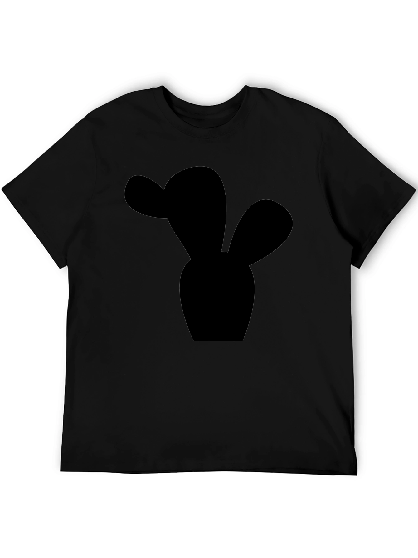 Cactus Silhouette Black T-Shirt
