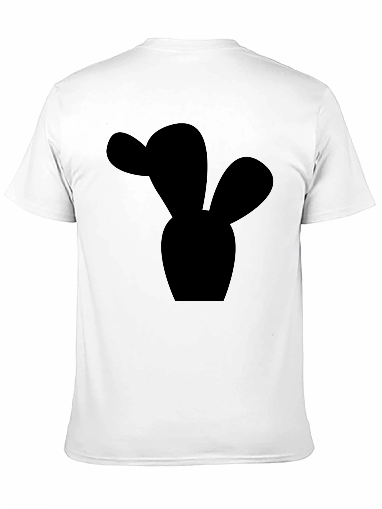 Cactus Silhouette Black T-Shirt