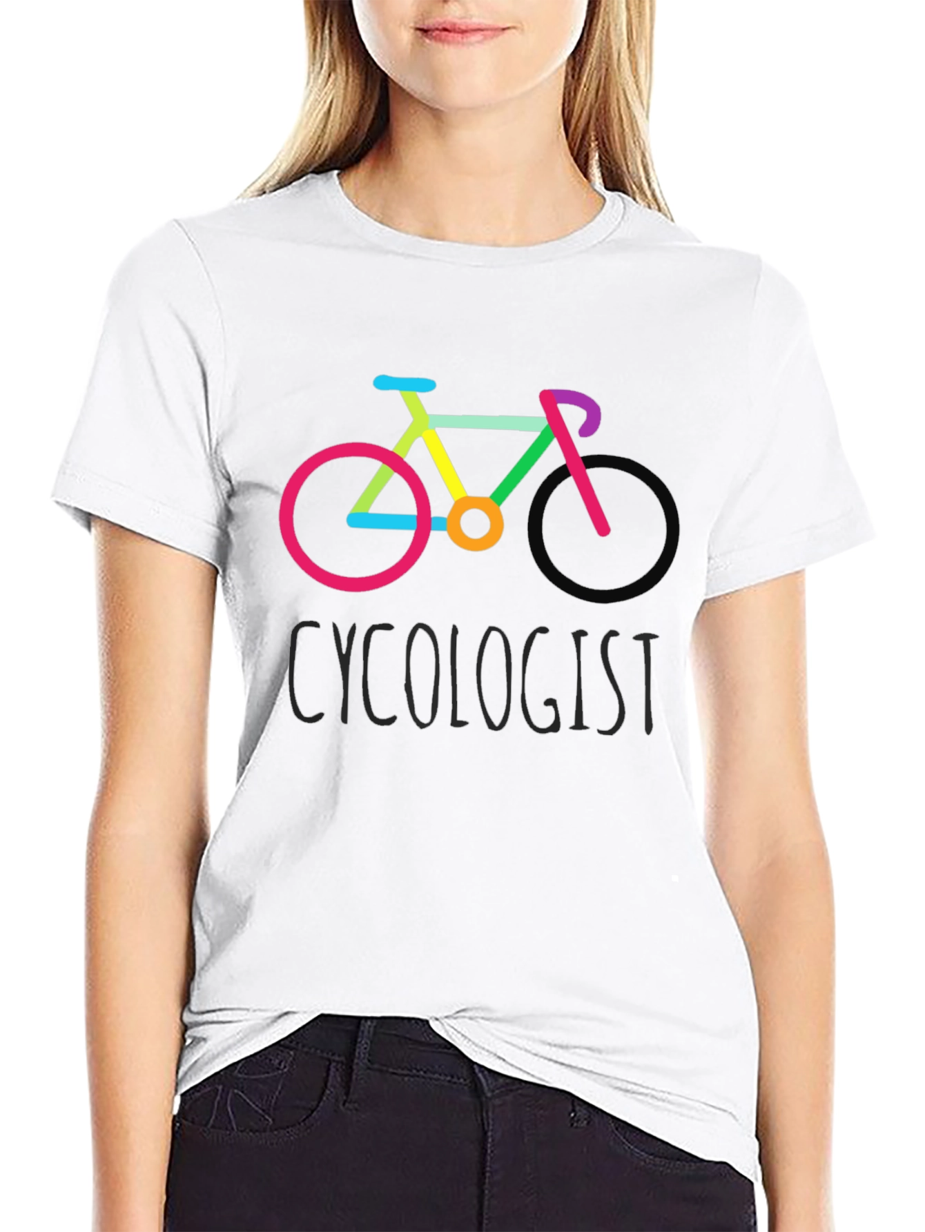 Cycololgist Bicycle T-Shirt - Cycling Enthusiast Tee