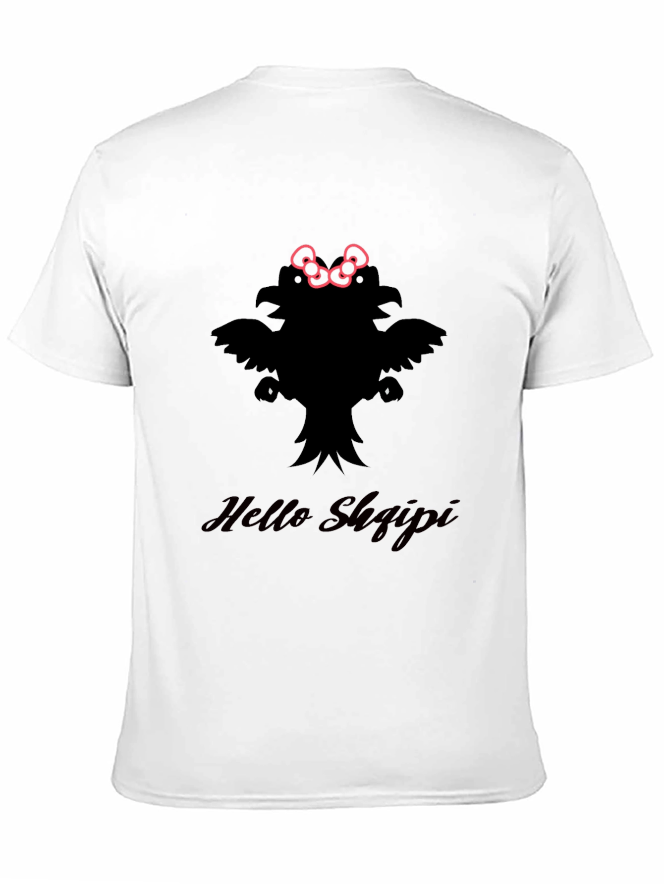 Novelty Hello Shqipi Graphic T-Shirt