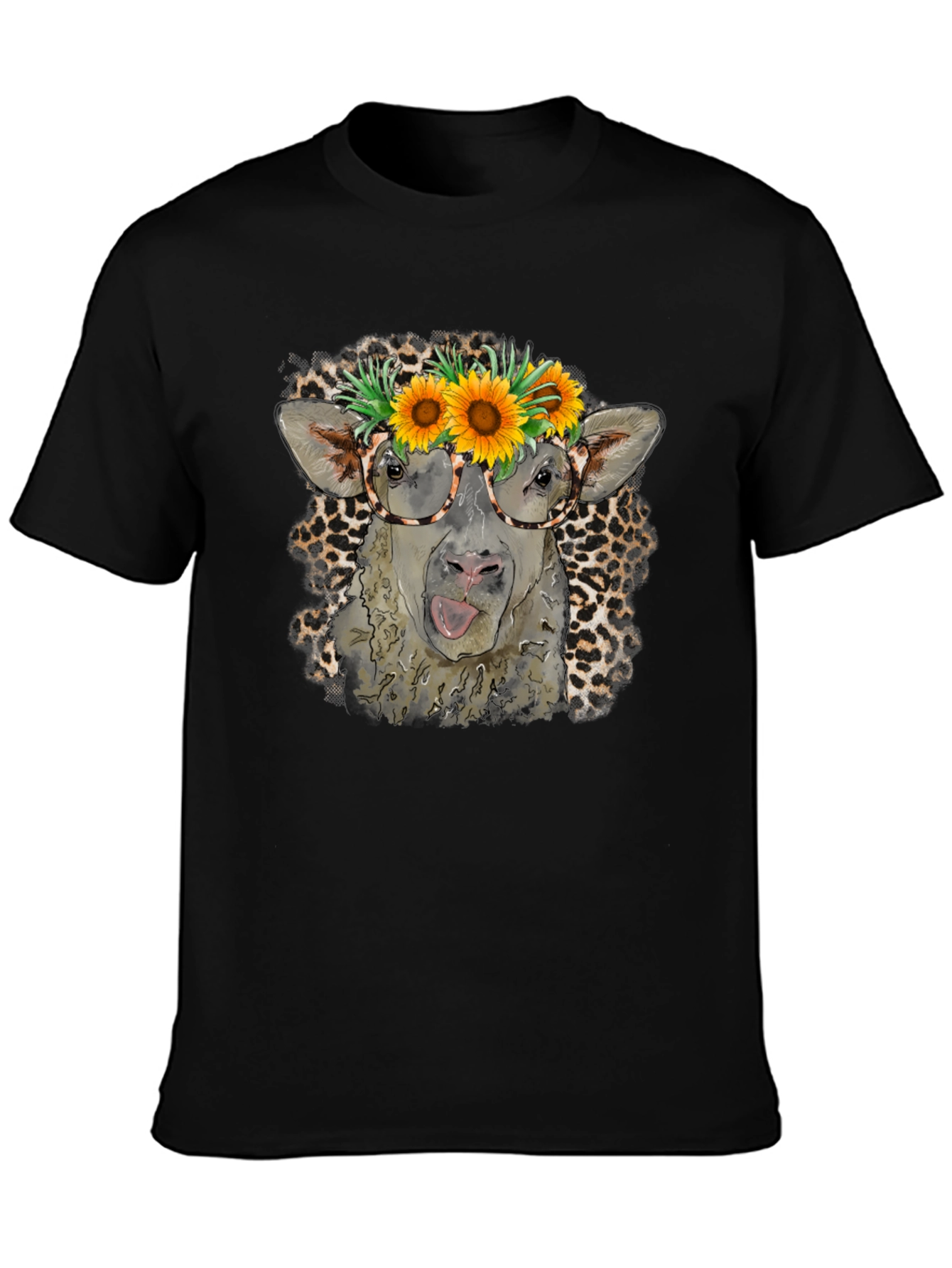 Cow with Sunflower T-Shirt