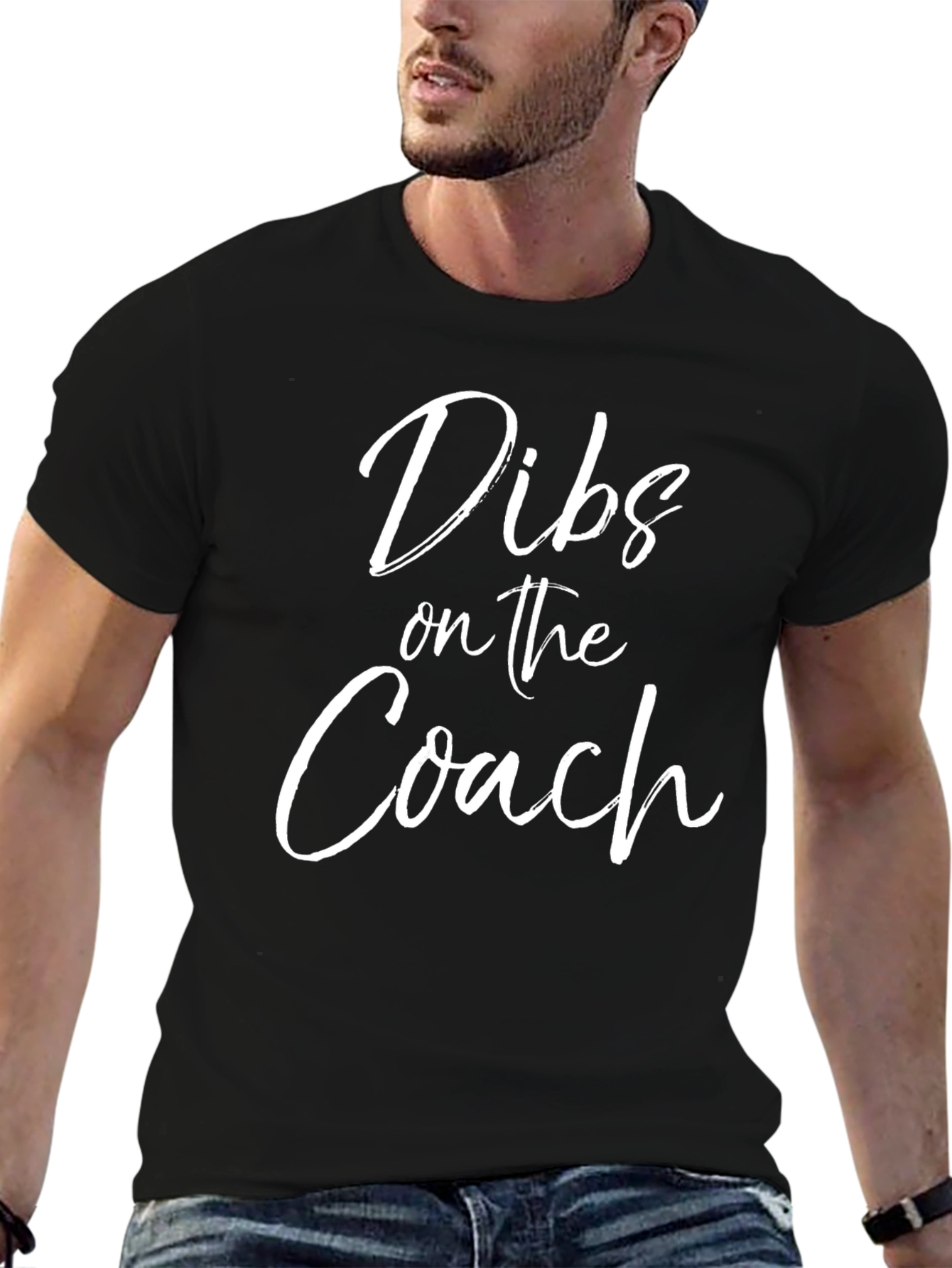 Dibs on the Coach T-Shirt - Fun Novelty Tee