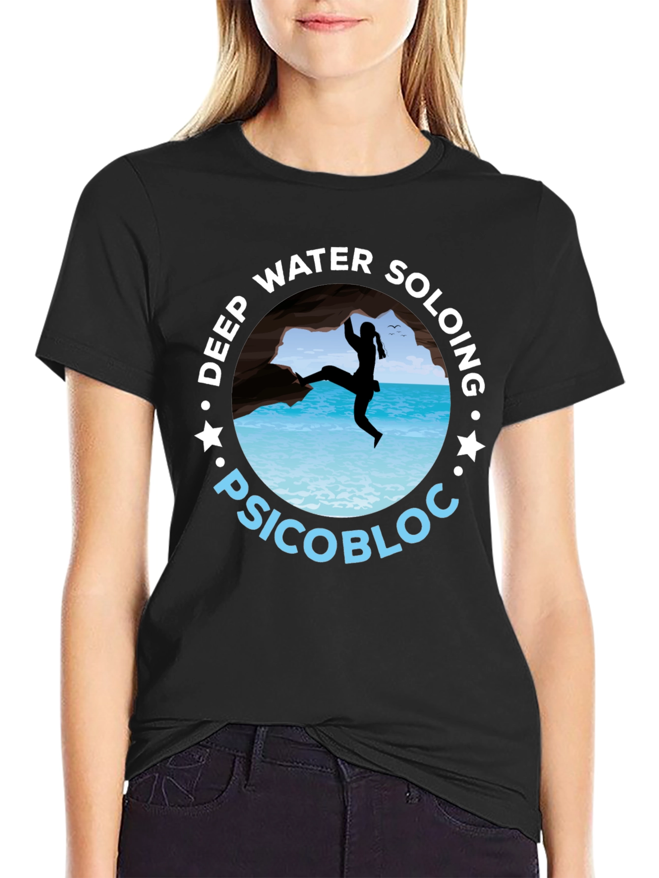 Deep Water Soloing Psicobloc T-Shirt
