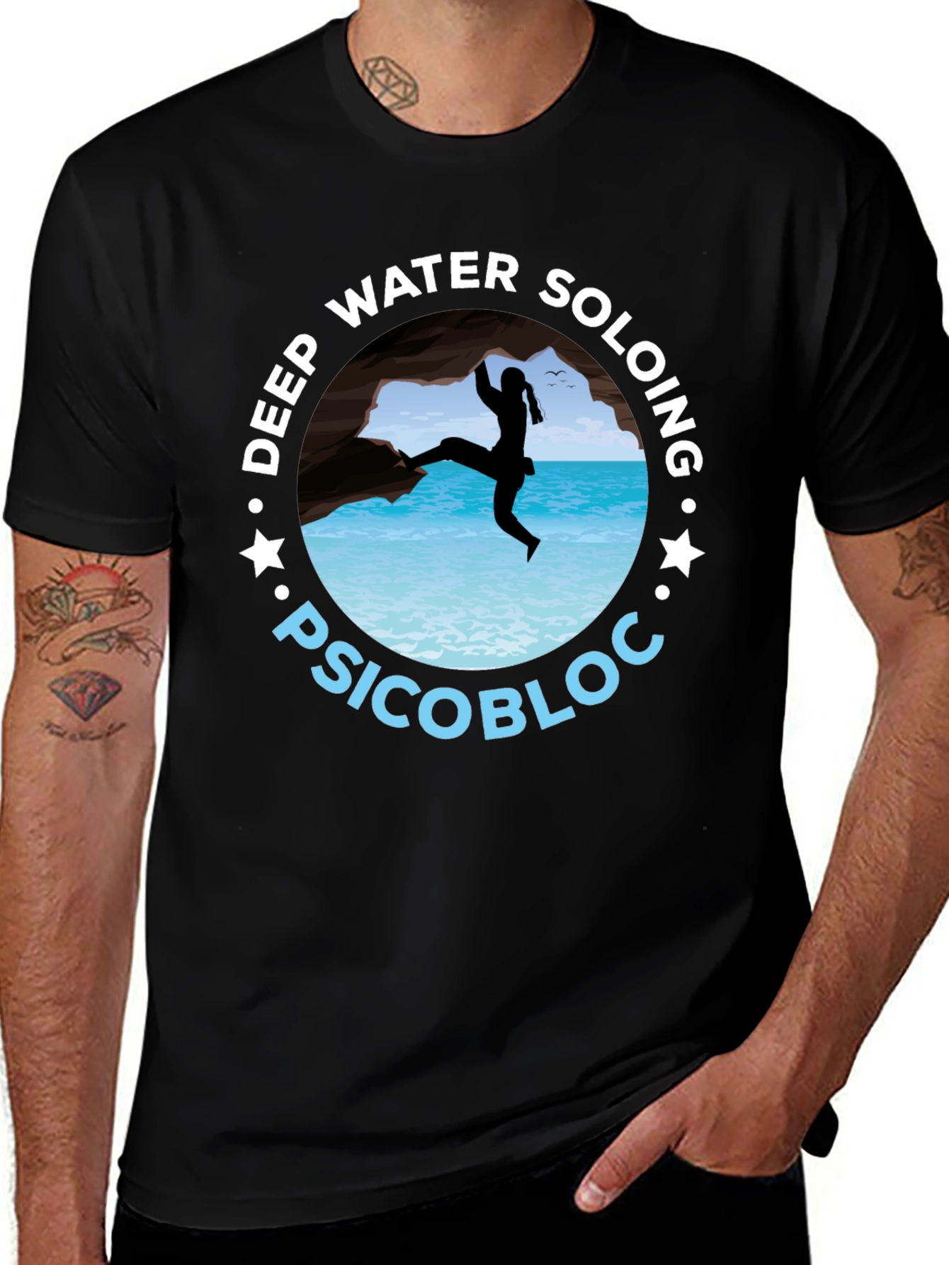 Deep Water Soloing Psicobloc T-Shirt
