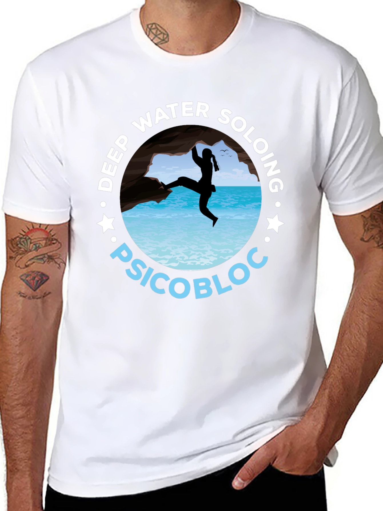 Deep Water Soloing Psicobloc T-Shirt