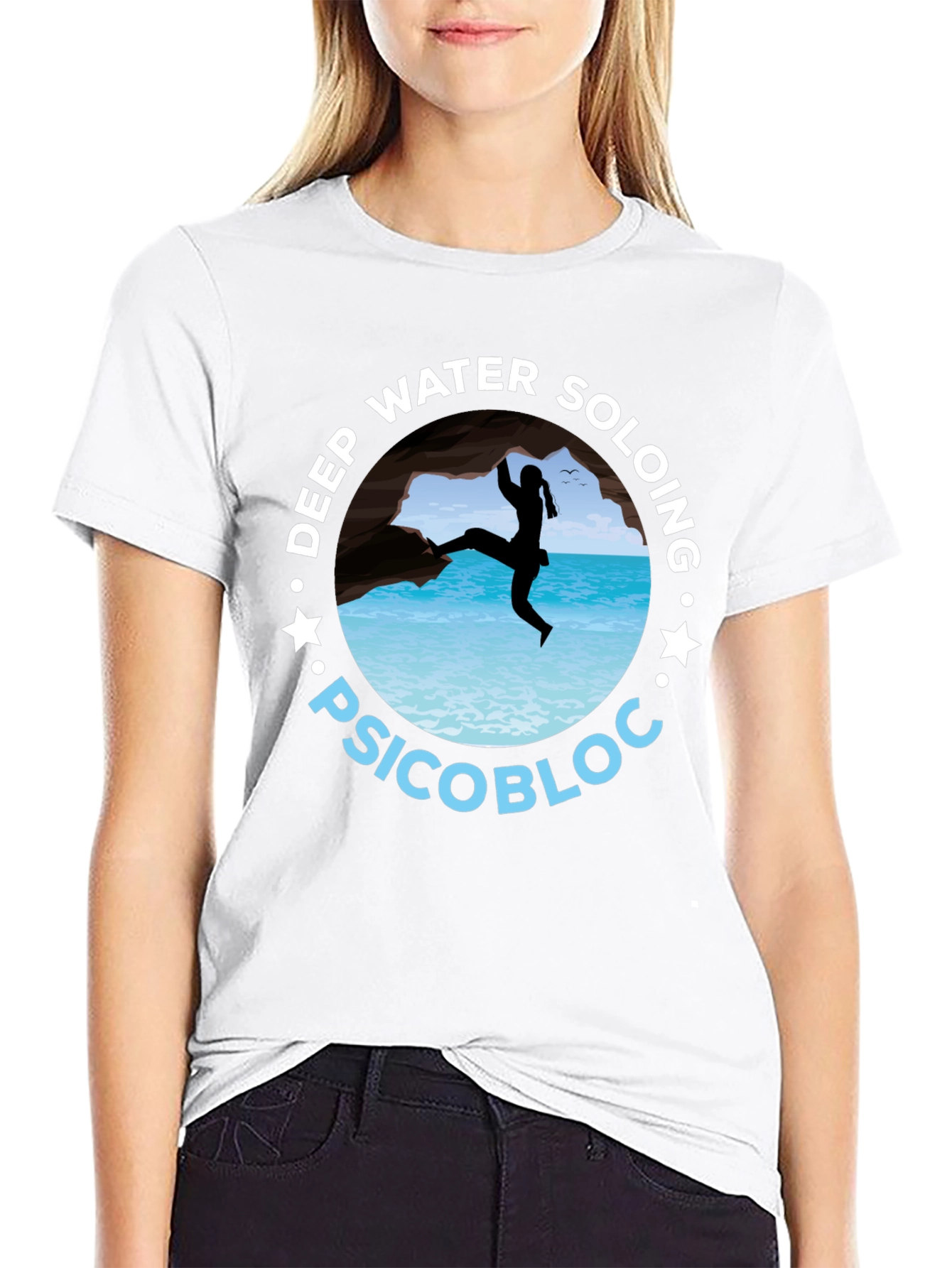 Deep Water Soloing Psicobloc T-Shirt