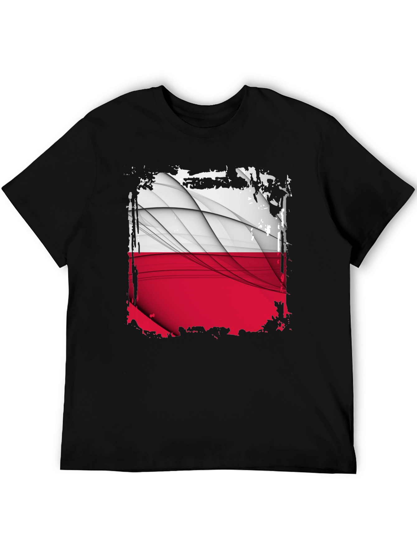 Poland Flag Graphic T-Shirt