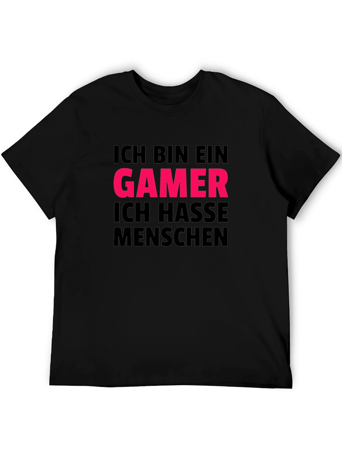 Ich Bin Ein Gamer T-Shirt - Black