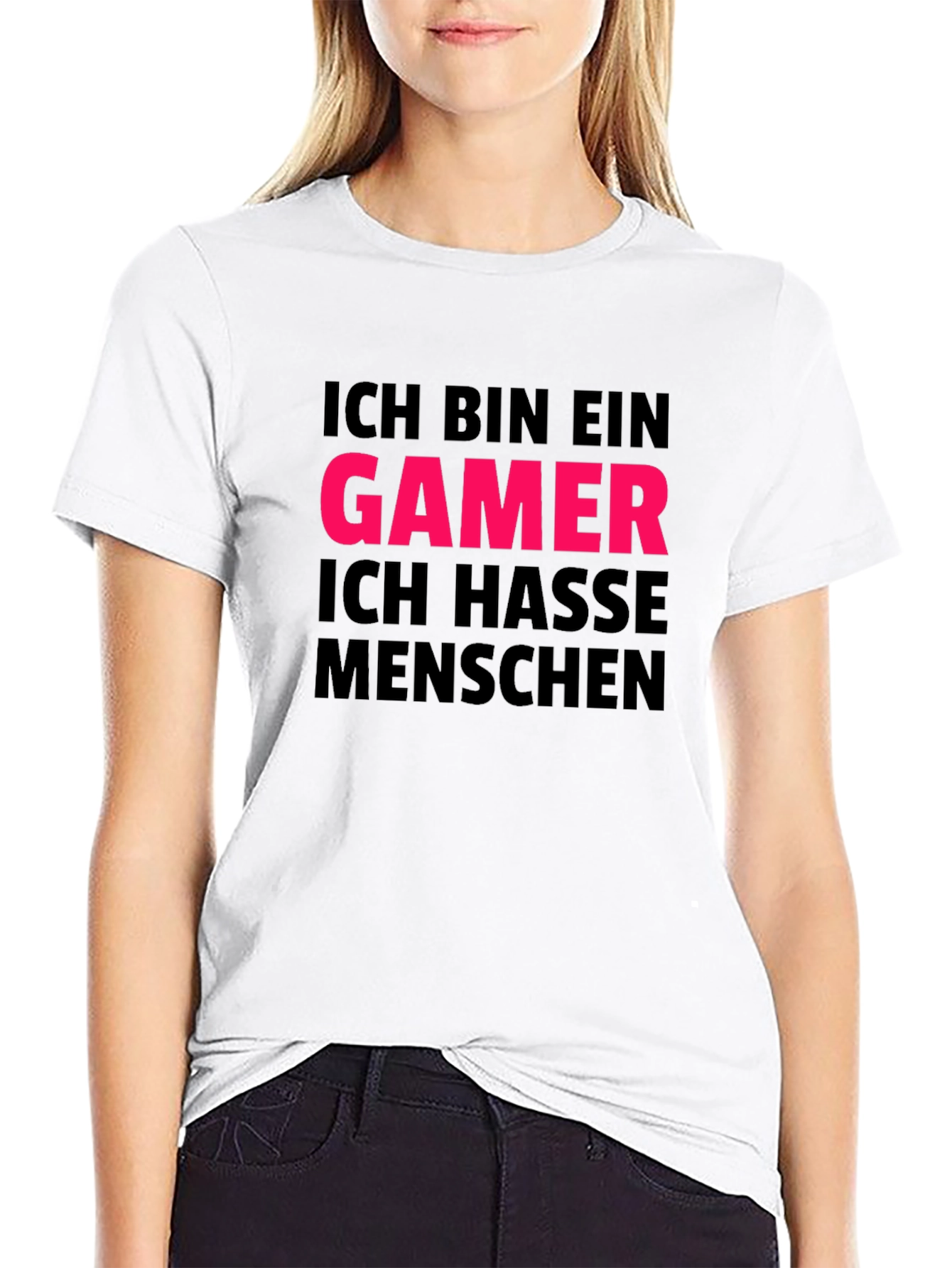 Ich Bin Ein Gamer T-Shirt - Black