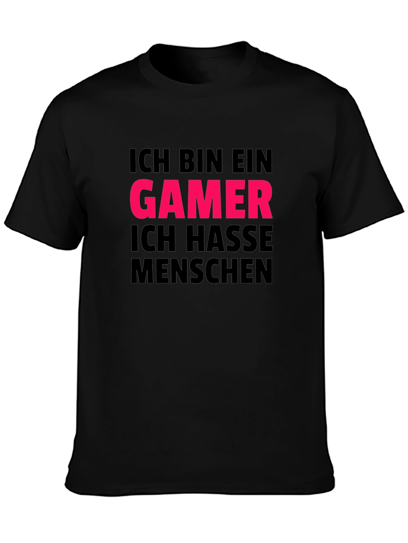 Ich Bin Ein Gamer T-Shirt - Black