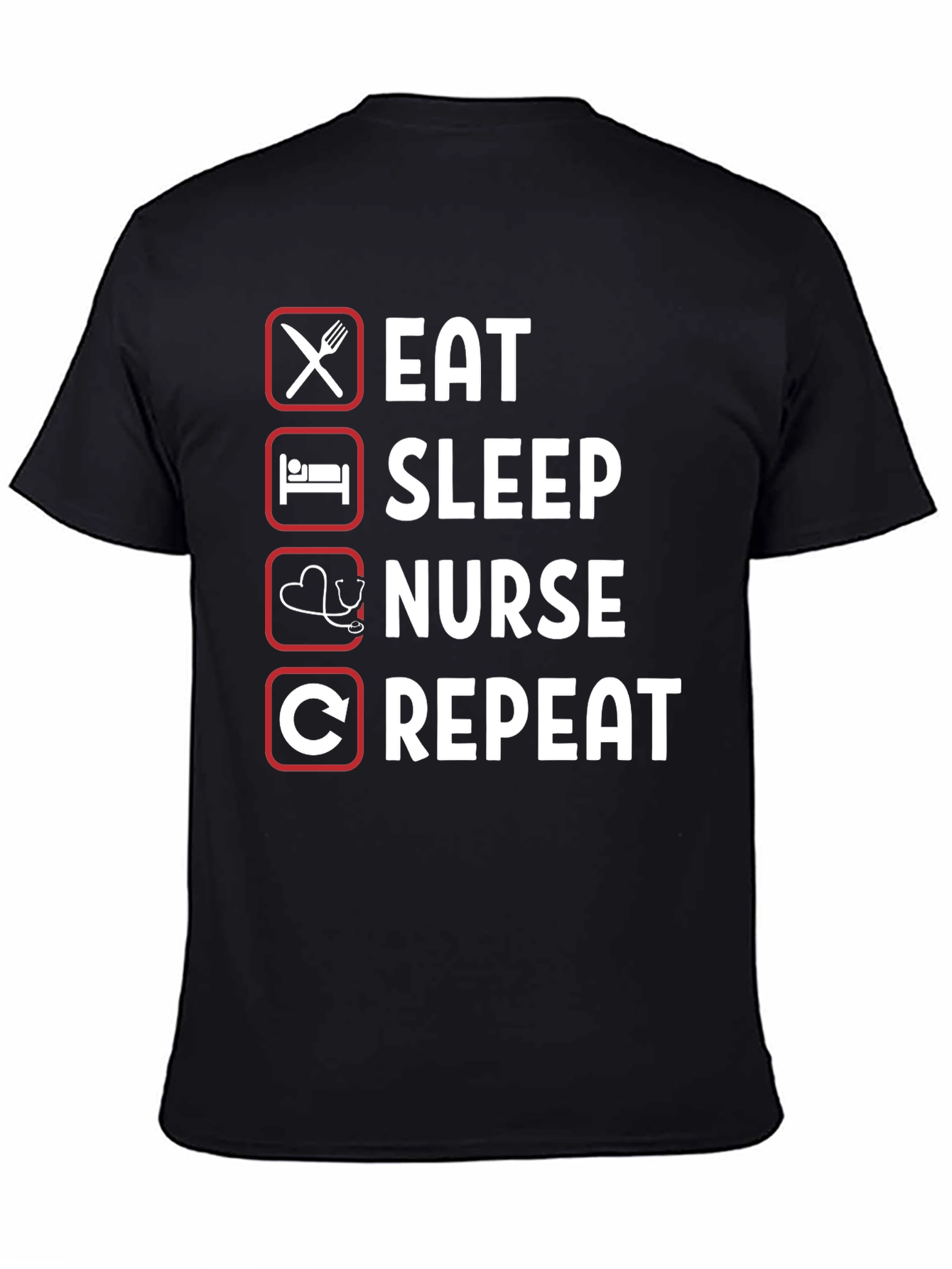 Eat Sleep Nurse Repeat T-Shirt