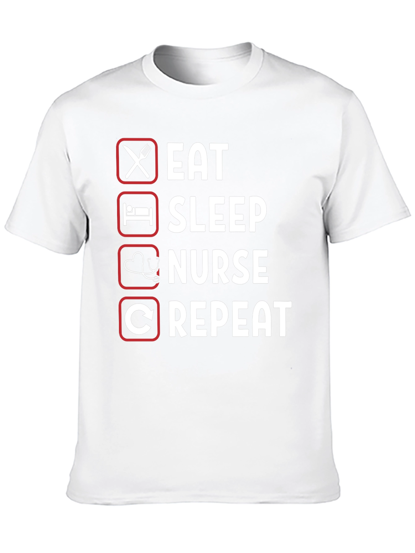 Eat Sleep Nurse Repeat T-Shirt