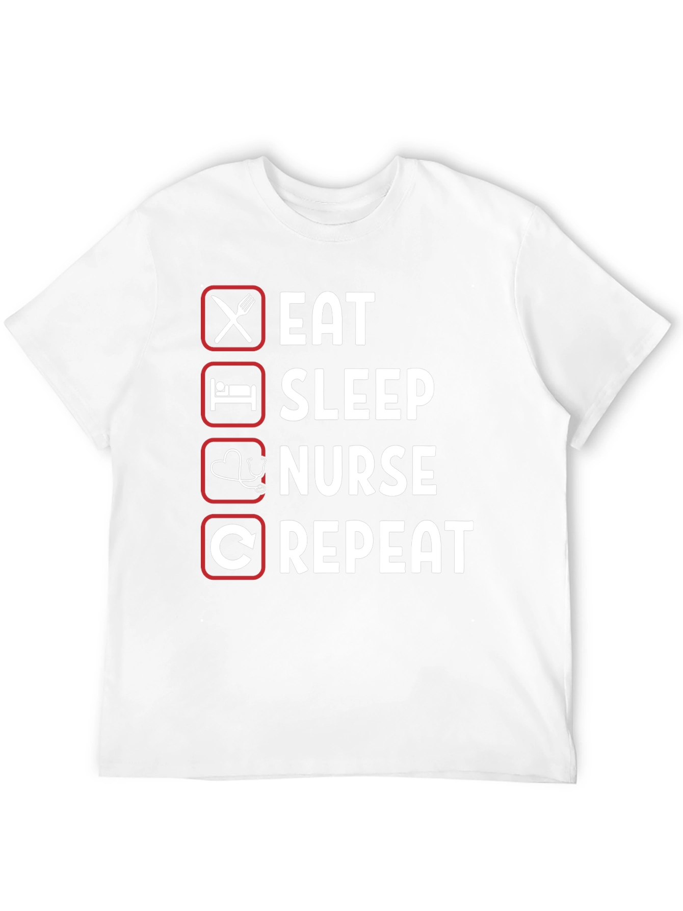 Eat Sleep Nurse Repeat T-Shirt