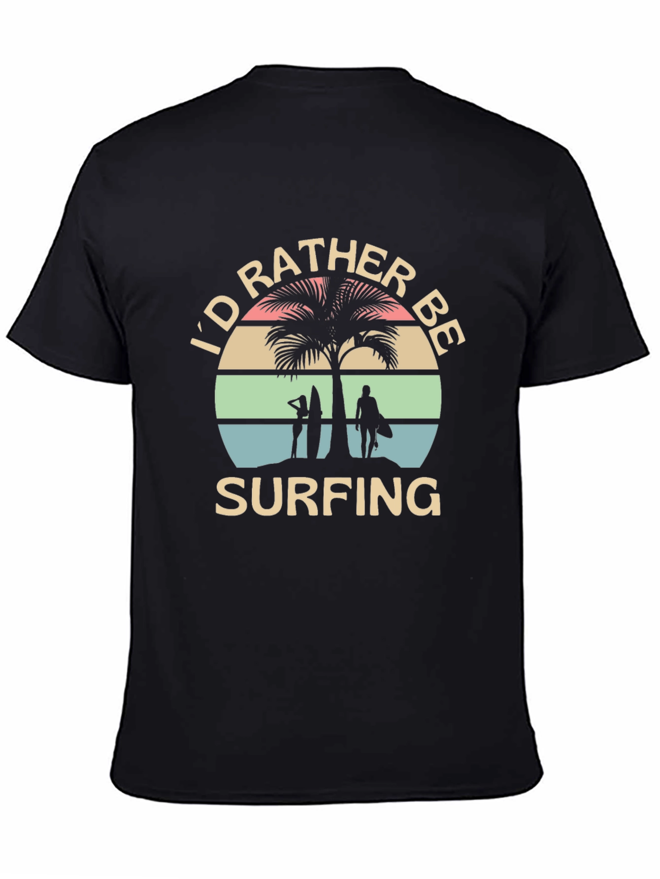 Id Rather Be Surfing Graphic T-Shirt