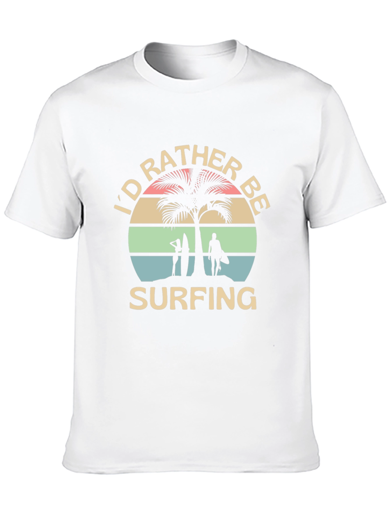 Id Rather Be Surfing Graphic T-Shirt