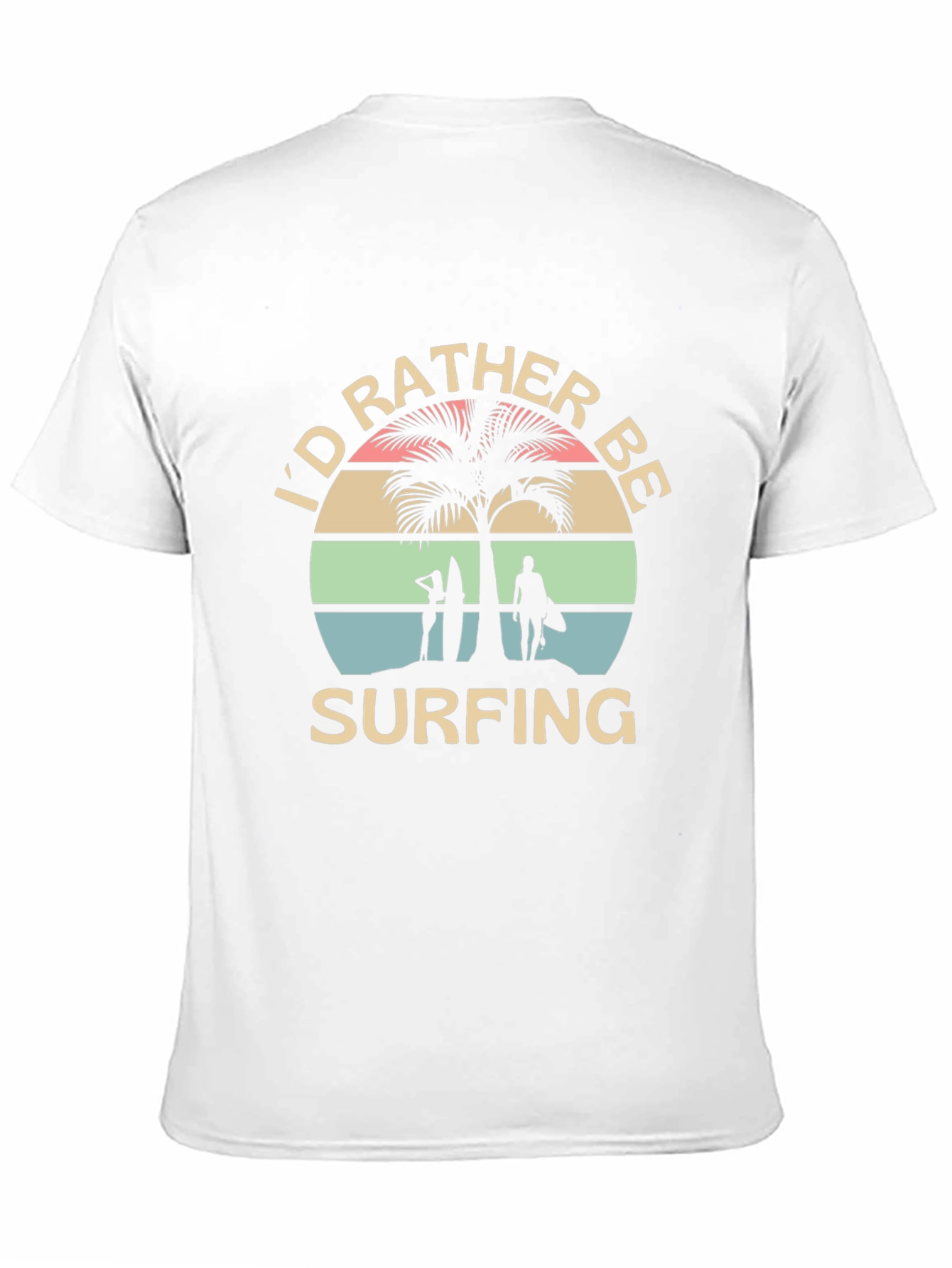 Id Rather Be Surfing Graphic T-Shirt