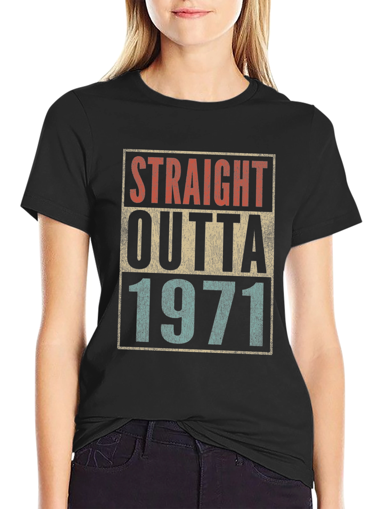 Straight Outta 1971 Retro Graphic Tee