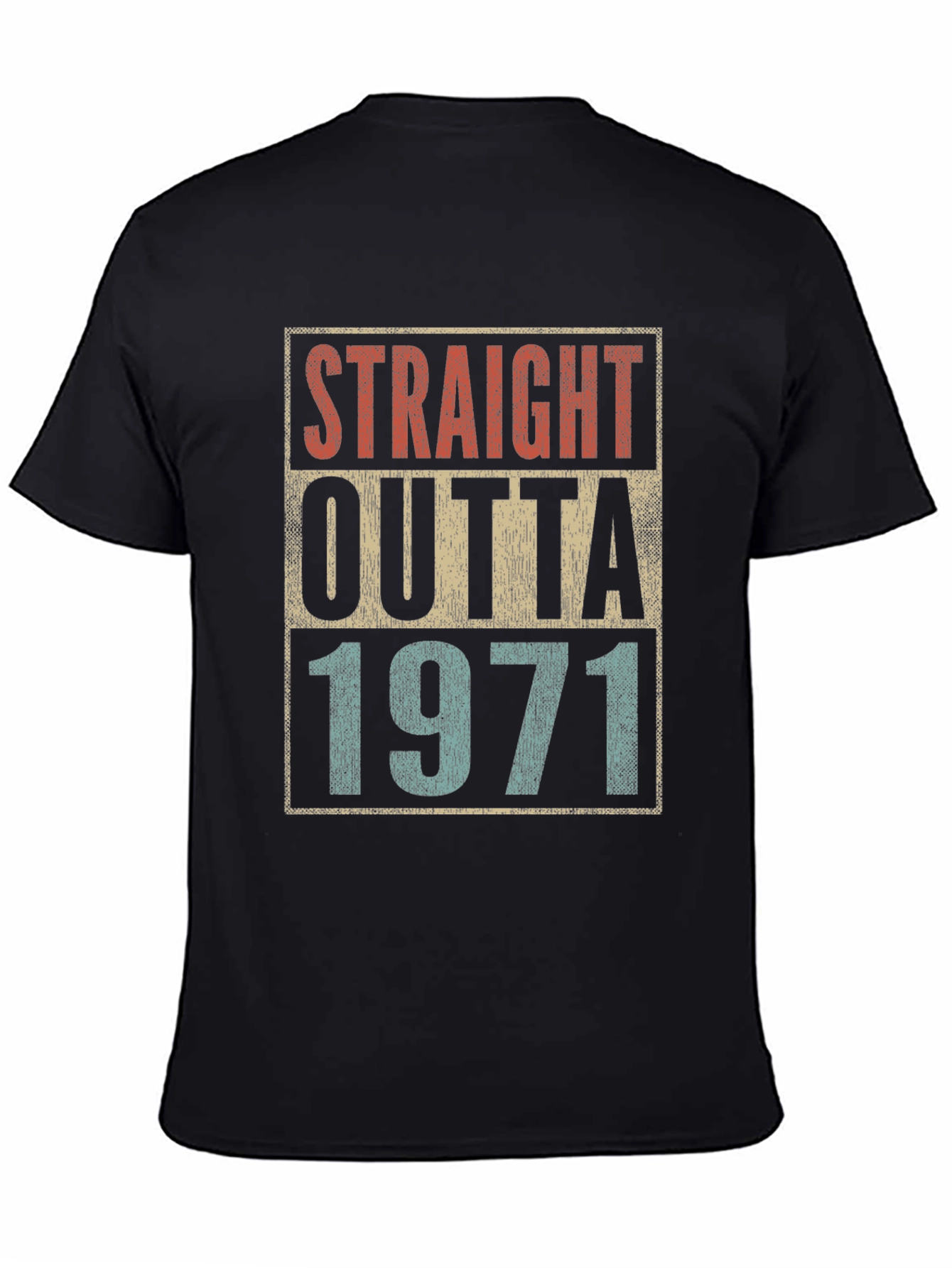 Straight Outta 1971 Retro Graphic Tee