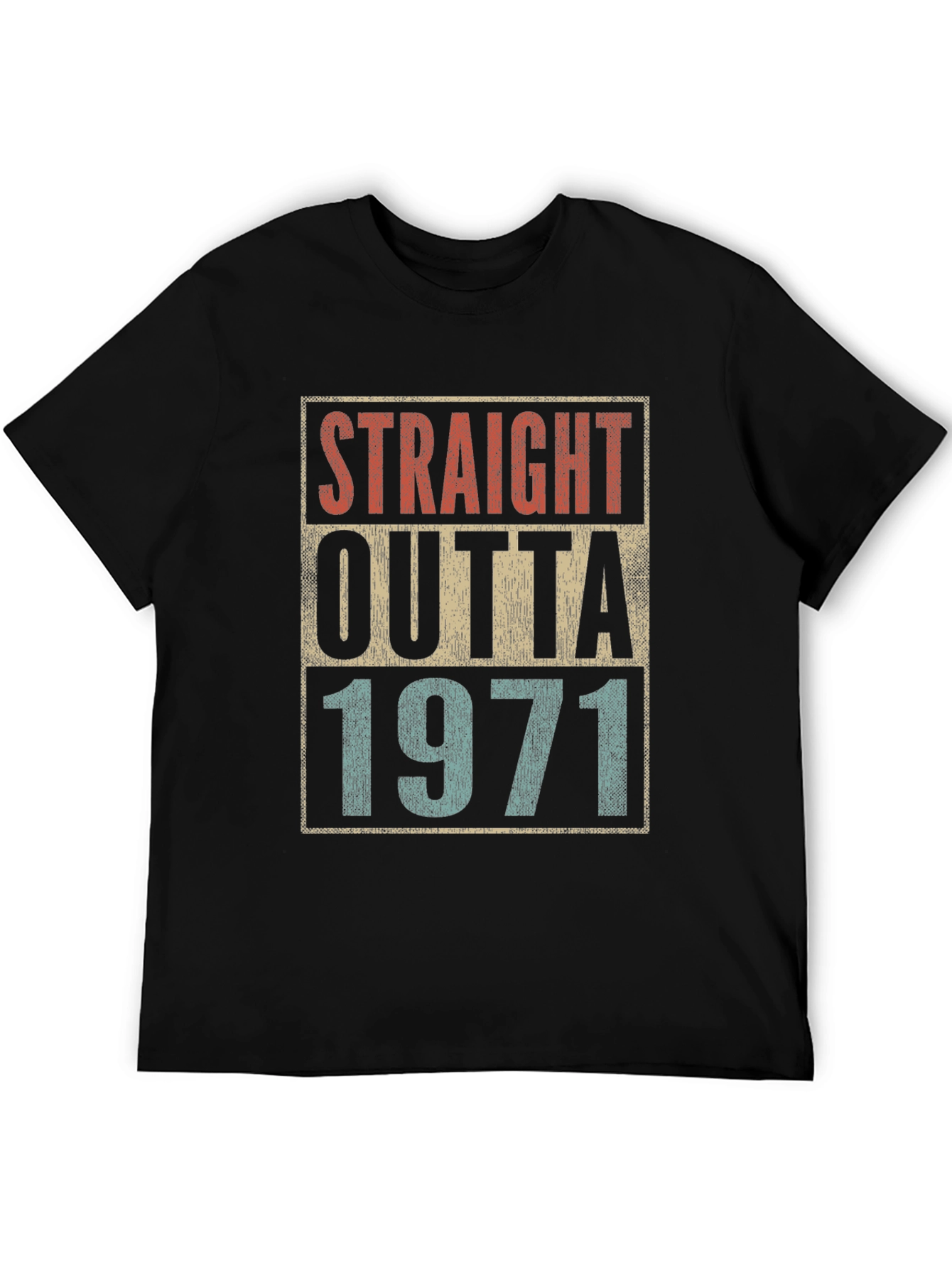 Straight Outta 1971 Retro Graphic Tee