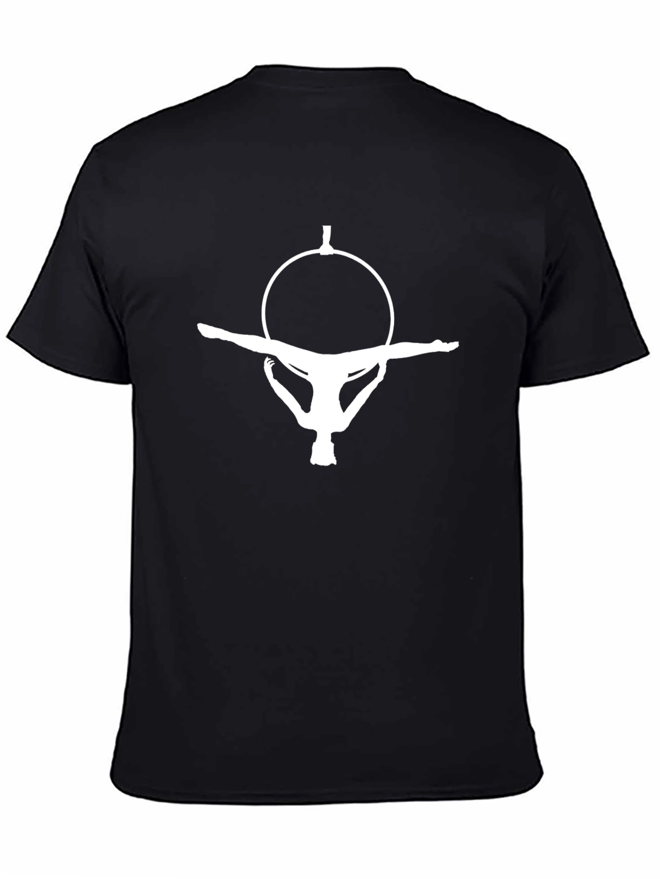 Aerialist Silhouette Graphic Tee - Black