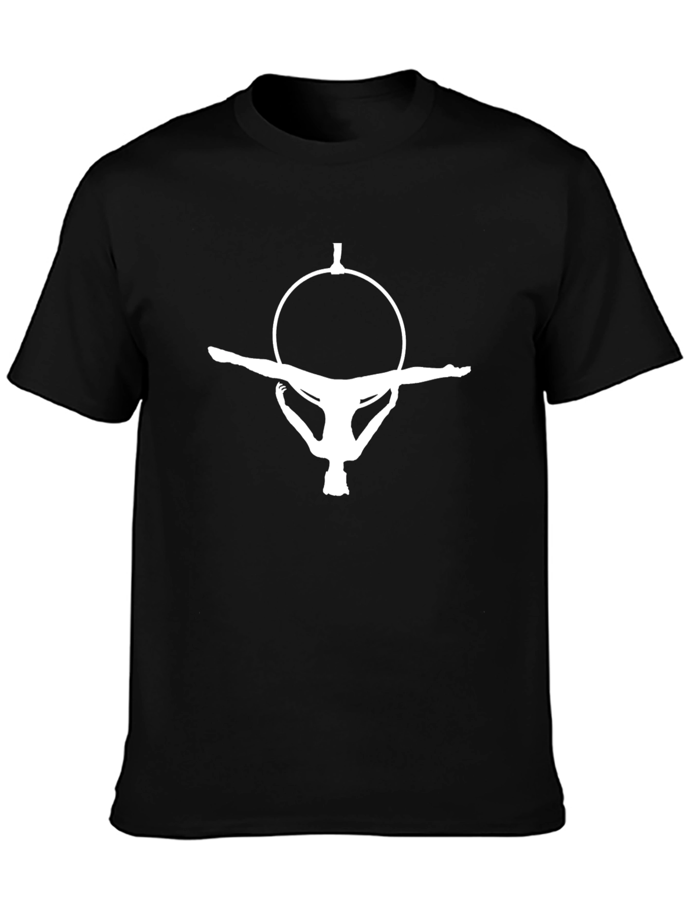 Aerialist Silhouette Graphic Tee - Black