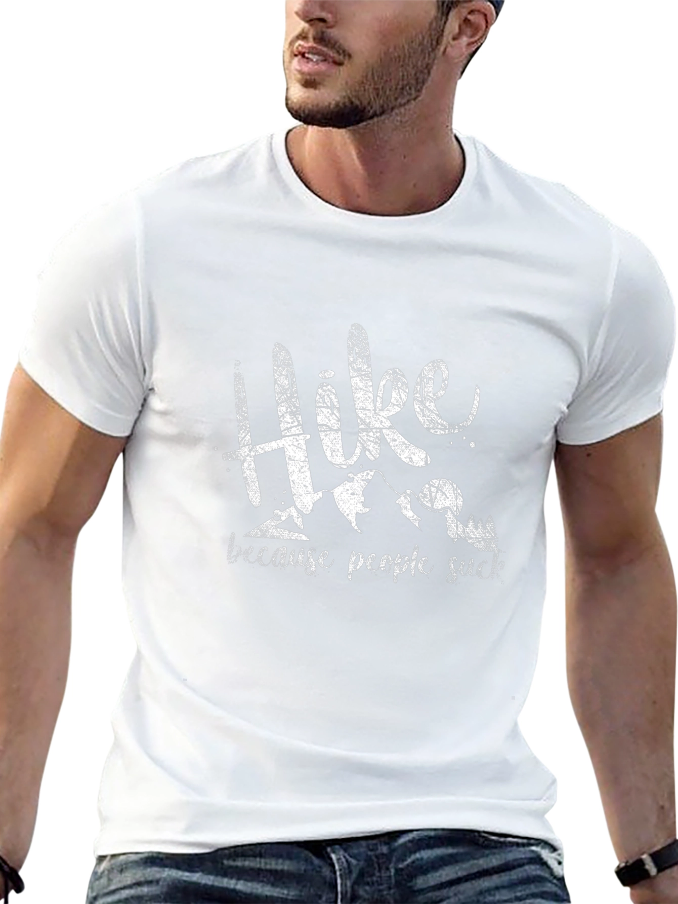 Hike Because People Suck T-Shirt