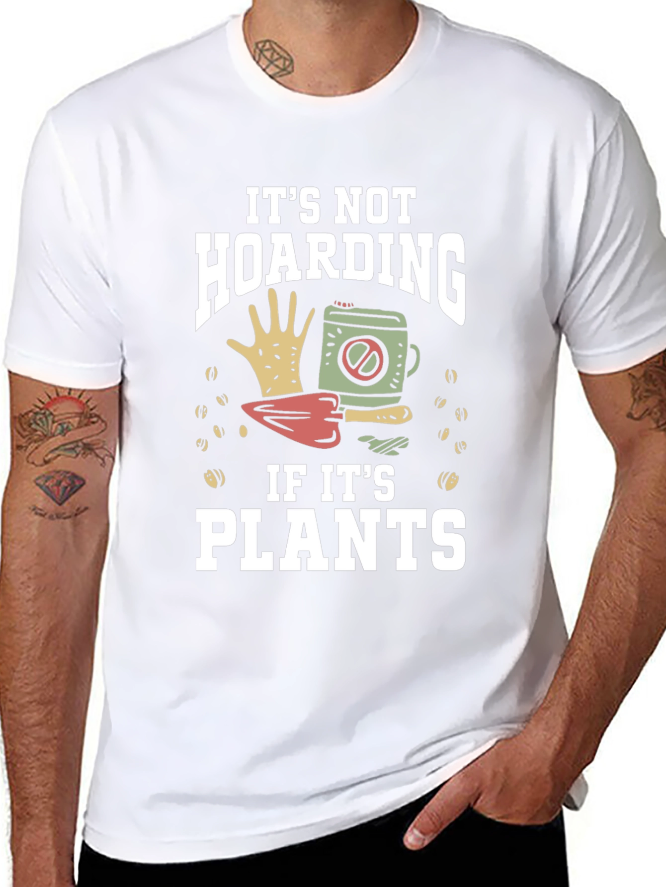 Its Not Hoarding If Its Plants Graphic T-Shirt