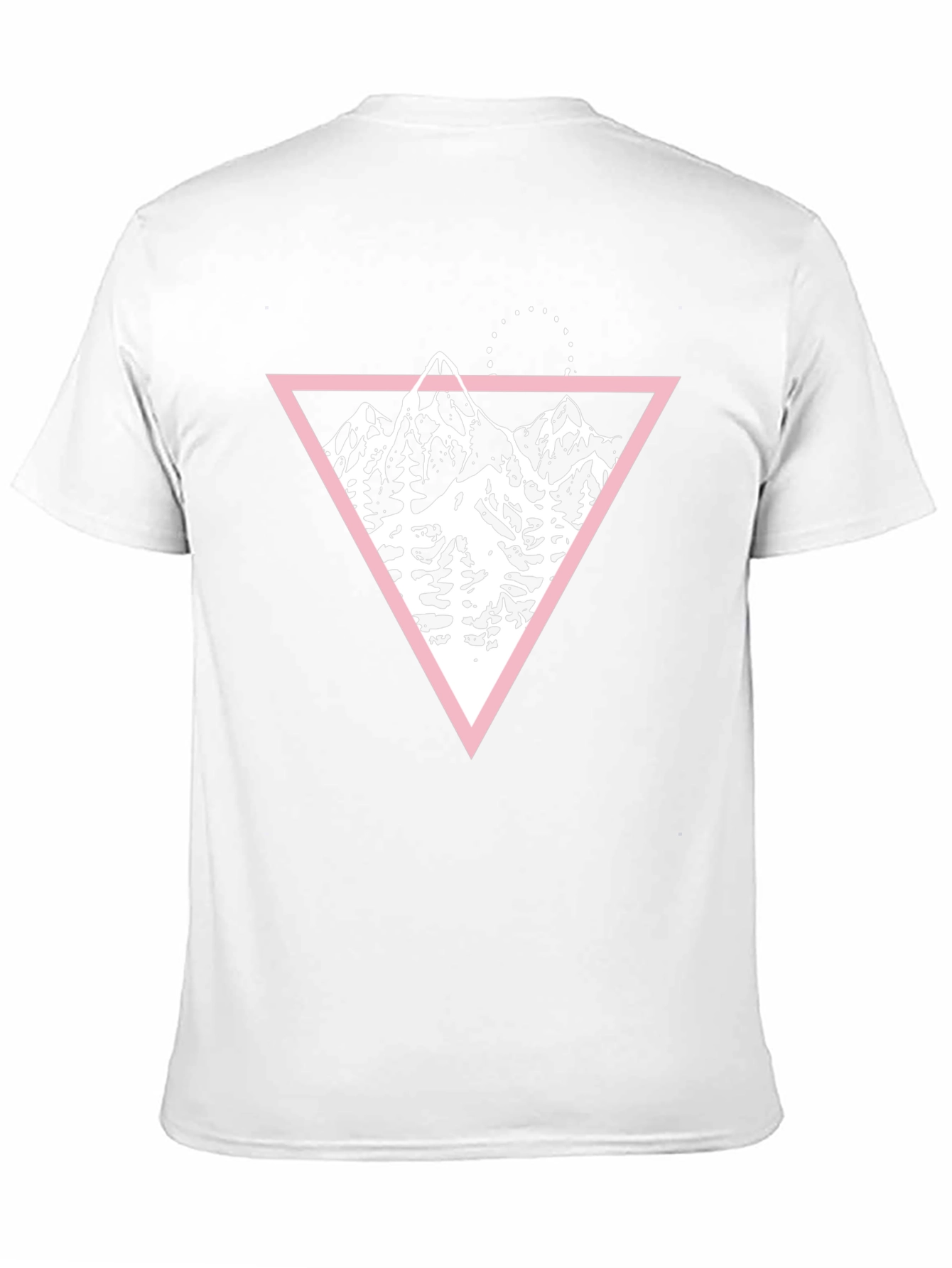Mountain Triangle Graphic Tee - Black